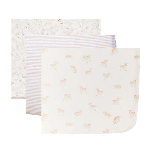 Crib Sheet 3 Pack Bundle - For Her