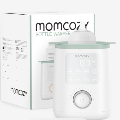 Momcozy Nutri Bottle Warmer, 9-in-1 Baby Bottle Warmer with Night Light, Accurate Temperature to Preserve Fullest Nutrients in Breast Milk, Bottle Warmers for All Bottles with Breastmilk or Formula