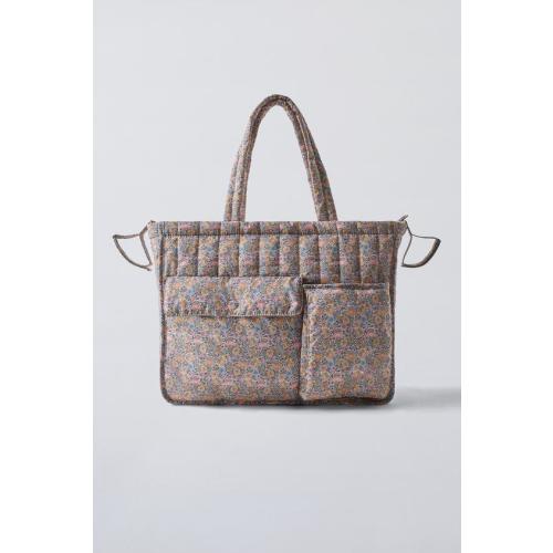 FLORAL DIAPER BAG PACK