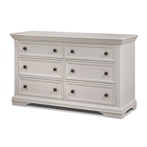 Palermo Double Dresser - Brushed Ivory Finish - Long Island, NY