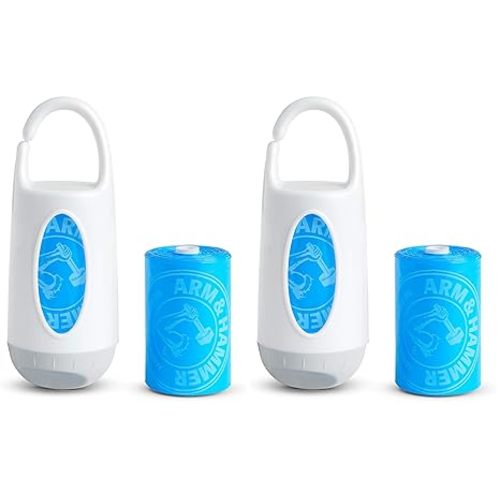 Munchkin® Arm and Hammer Diaper Bag Dispenser and 24 Diaper Disposal Bags (Pack of 2)