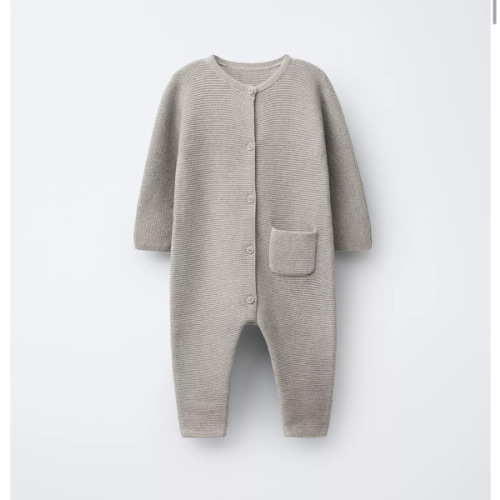 KNIT LINKS JUMPSUIT - Light beige | ZARA United States