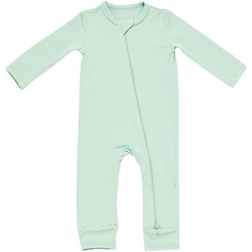 Baby Unisex Soft Footies Zipper Closure Footless Pajama Sleepers Pjs N' Plays One-Piece Romper 0-24M