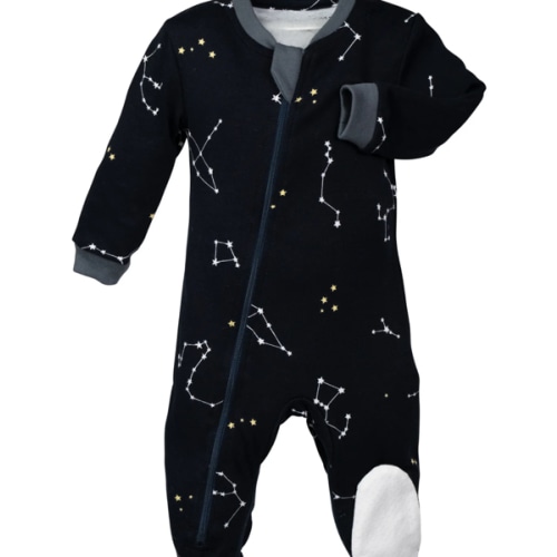 Galaxy Love - Navy - Organic Cotton