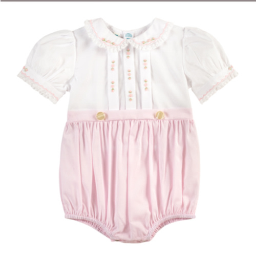 Newborn Baby Girl Clothes | Baby Girl Flower Romper | Feltman Brothers