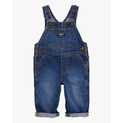 Baby Stretch Denim Classic Overalls - Dark Wash - OshKosh | Carter's