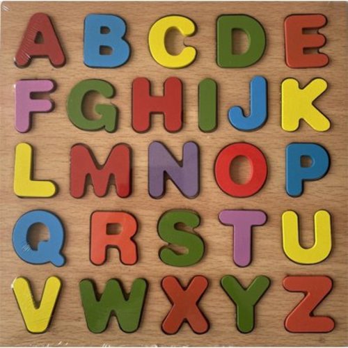 VANLOFE Prime Sale Developmental Toys Wooden Children Early Education Building Blocks Letter Number Shape Color Kindergarten Puzzle Board Matching Toys Gift for Child Multi-color Wood