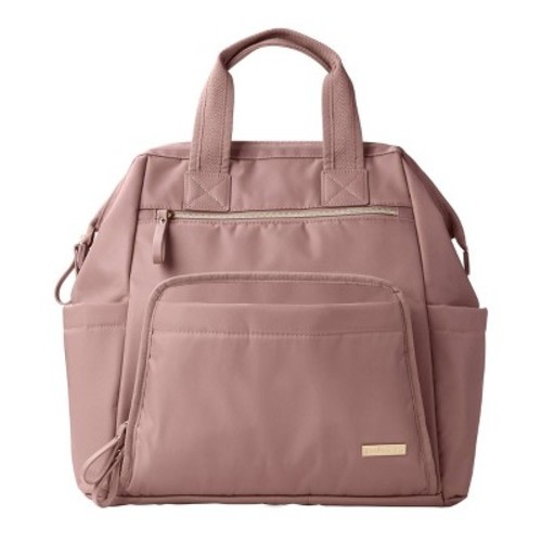 Skip Hop Mainframe Wide Open Diaper Backpack - Dusty Rose