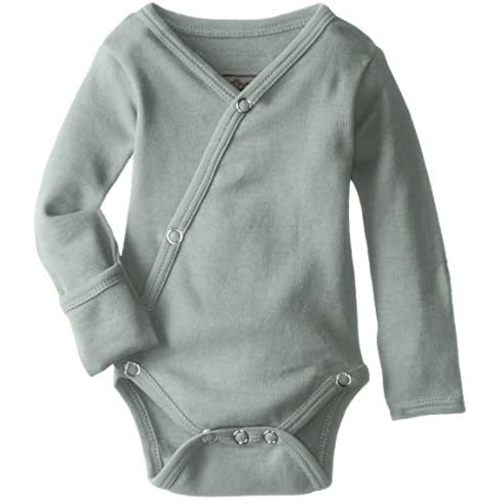 L'ovedbaby unisex-baby Organic Cotton Baby Kimono Bodysuit