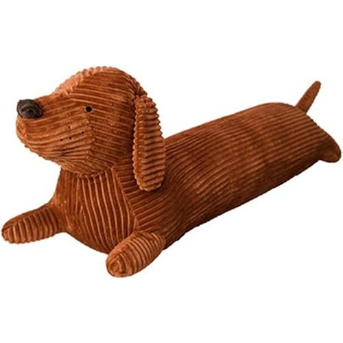 KOWAKA Dachshund Dog Plush Hug Pillow Soft Durable Stuffed Throw Cushion Dachshund Animals Hug Pillow for Sofa Chair Home Decoration Gifts for Kids (19.6inches)