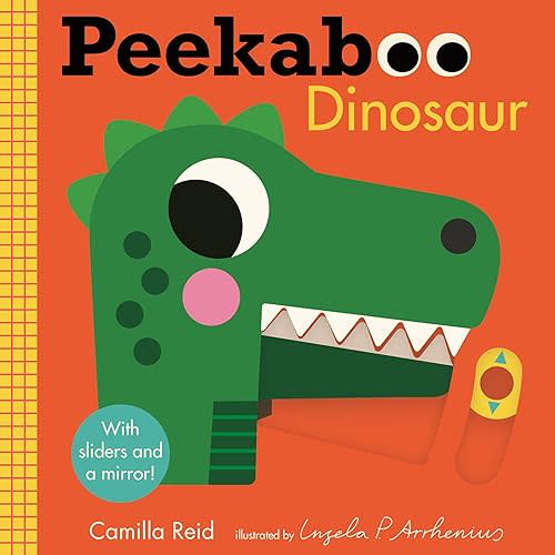 Peekaboo: Dinosaur: (An Interactive Board Book for Babies & Toddlers with Mirror & Sliders to Push, Pull, or Turn. Cute Artwork Includes Friendly Dinosaurs of All Sizes.) (Peekaboo You) Board book – August 26, 2025