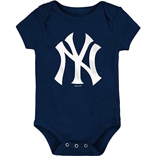 Genuine Stuff MLB Newborn & Infants 0-24 Months Primary Logo Onesie Bodysuit Romper