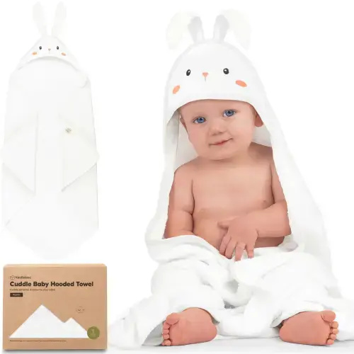 Cuddle Baby Hooded Towel- Bunny