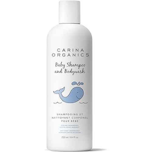 Carina Organics Pure and Natural Baby Shampoo and Body Wash