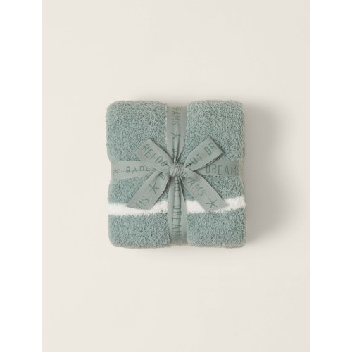 CozyChic® Grid Plaid Stroller Blanket - Cream
