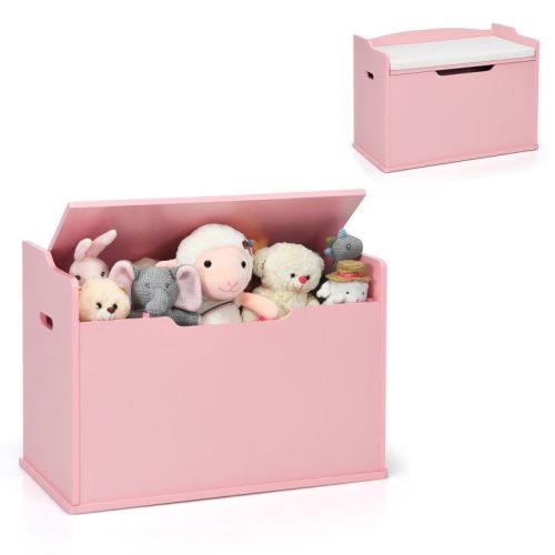 Storage Chest Bench W/ Cushion