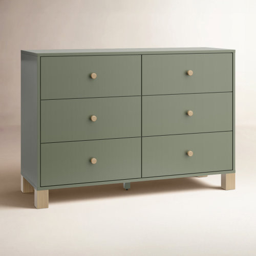 Storkcraft California 6 Drawer Dresser & Reviews | Birch Lane