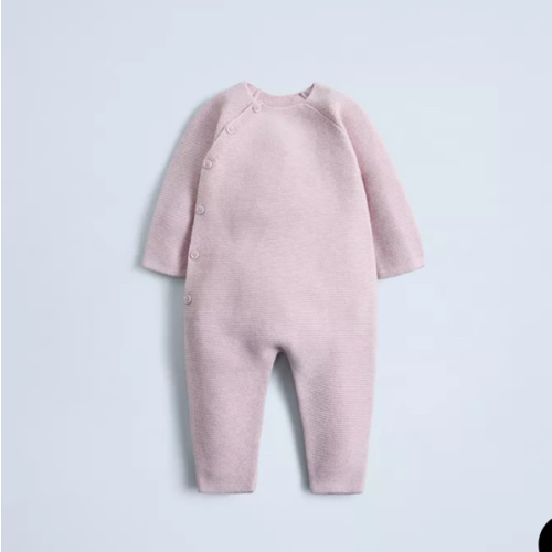 GARTER STITCH JUMPSUIT - Light pink | ZARA United States