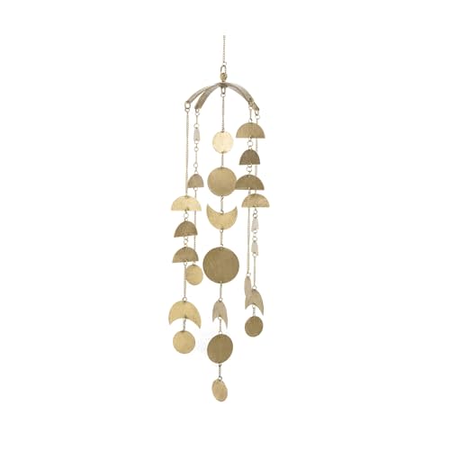 Crane Baby Moon Phase Nursery Décor for Boys and Girls, Ceiling Hanging, 6" x 6" X 36"