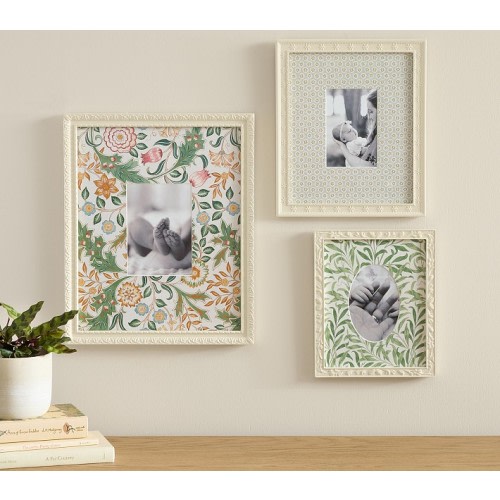 Morris & Co. Sculpted Resin Frames, Set of 3