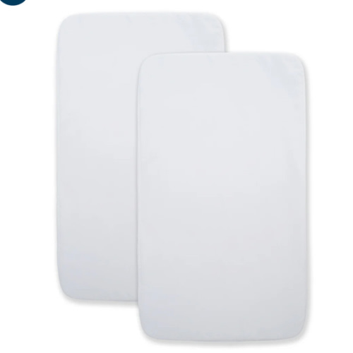 HALO Beside Sleeper Bassinet Sheets | 2 Pack | HALO