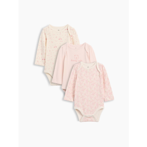 Baby First Favorites Organic Cotton Bodysuit (3-Pack)