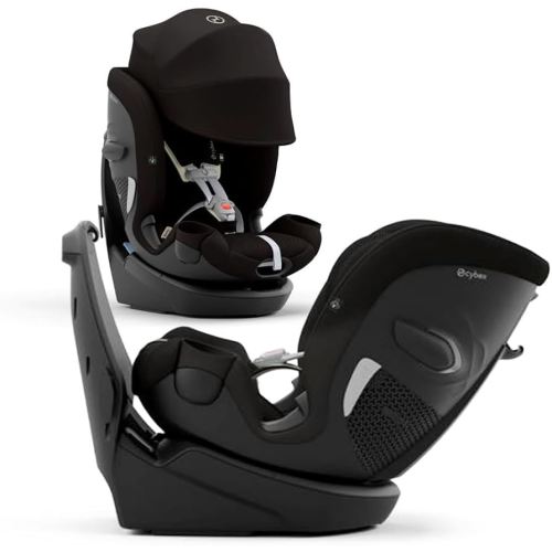 Cybex Callisto G 360 Rotating All-in-One Convertible Car Seat - Moon Black