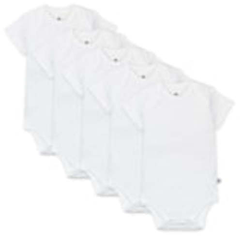 5-Pack Organic Cotton Short Sleeve Bodysuits | Honest Baby Clothing