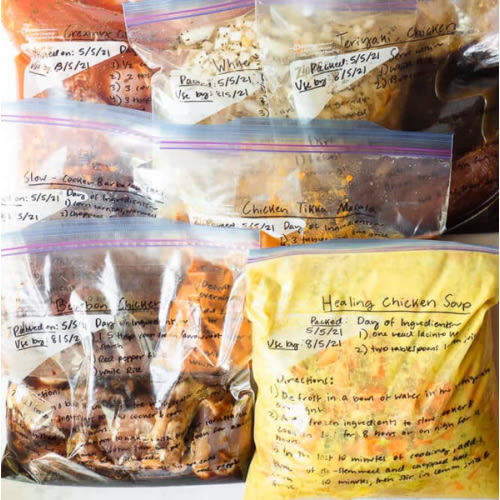 Postpartum Cooked Meal/Freezer Meal