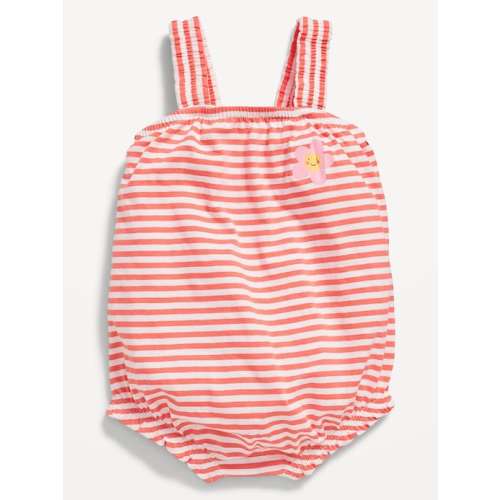 Printed Sleeveless One-Piece Romper for Baby