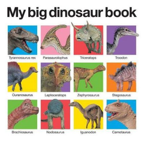 My Big Dinosaur Book - (My Big Board Books) by Roger Priddy (Board Book)