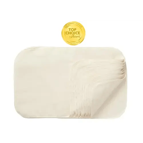 All Natural Cotton Burp Cloths | NuAngel – NuAngel, Inc.