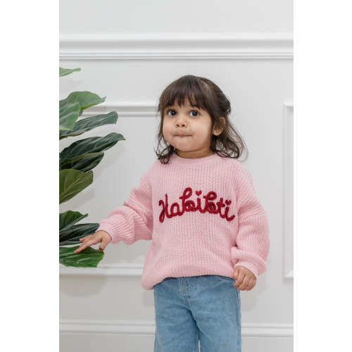 Pink Habibti Sweater