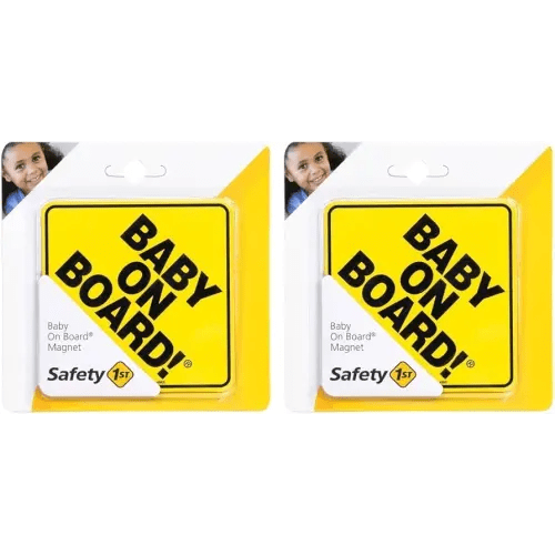Safety 1st Baby On Board Sign Magnet (Pack of 2)