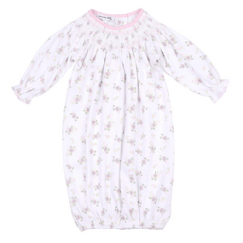 Hope's Rose Spring Bishop Printed Gown – Cheeky Baby Boutique Rome