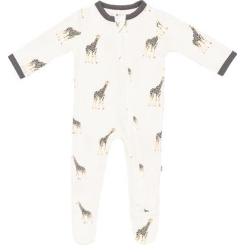 Print Zip-Up Footie, 3-6 M