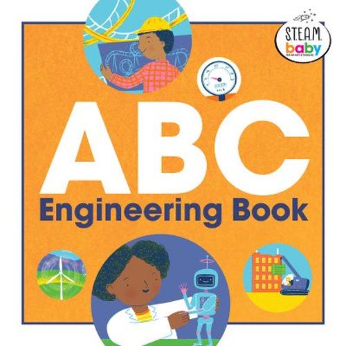 Abc Engineering Book - (steam Baby For Infants And Toddlers) By Natoshia Anderson (paperback)