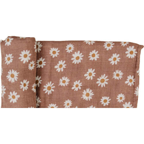 Daisy Dream Muslin Swaddle Blanket