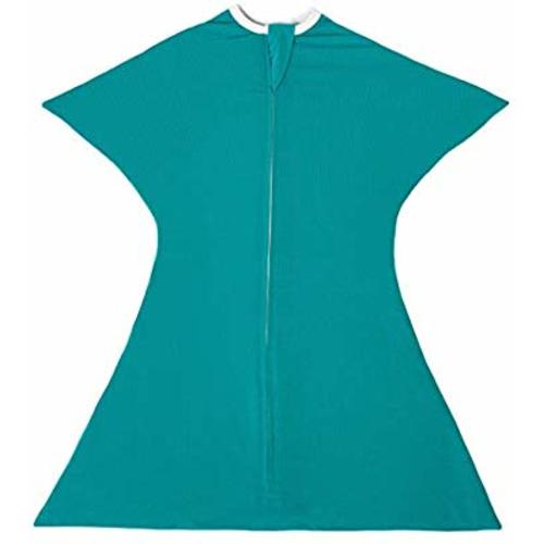 SleepingBaby Classic Teal Swaddle Transition Zipadee-Zip Large 12-24 Months (26-34 lbs, 33-37 inches)