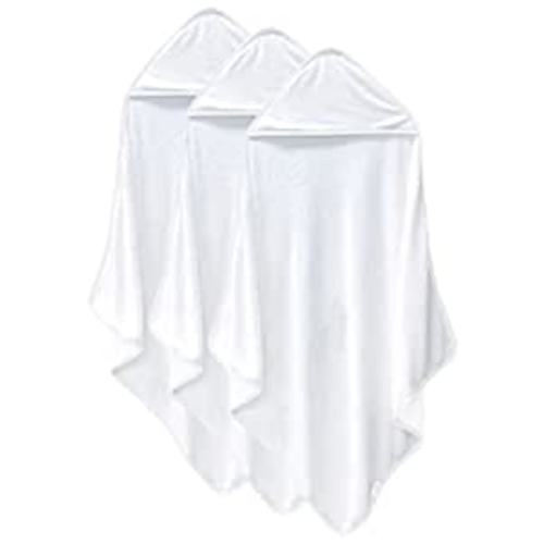 Amazon.com : Cosy Family 3 Pack Baby Hooded Towels, Rayon Made from Bamboo, Ultra Soft Unisex Bath Towels for Babies,Toddler,Infant - Newborn Essential - Ultra Absorbent Toddler Towels for Baby Boy Girl - White : Baby
