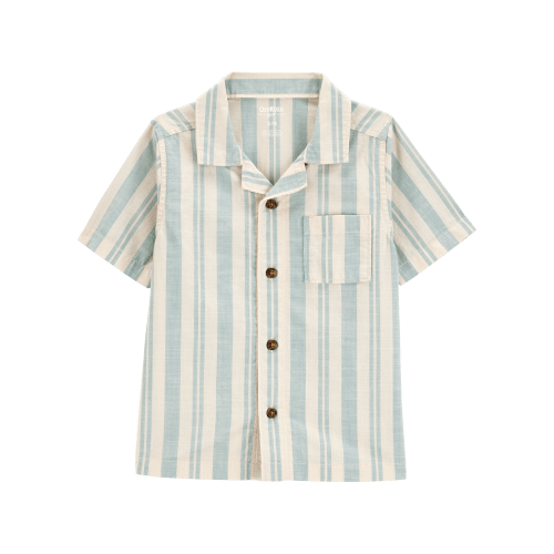 Baby Short-Sleeve Button-Front Shirt - OshKosh | Carter's