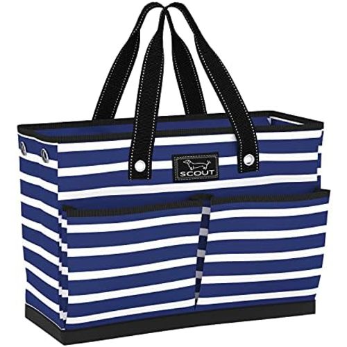 SCOUT Ben Pocket Tote - Large Multi-Use Tote Bag for, Nurses, Teachers, and Moms, 5 Pockets for Organizing, Breakaway Zipper