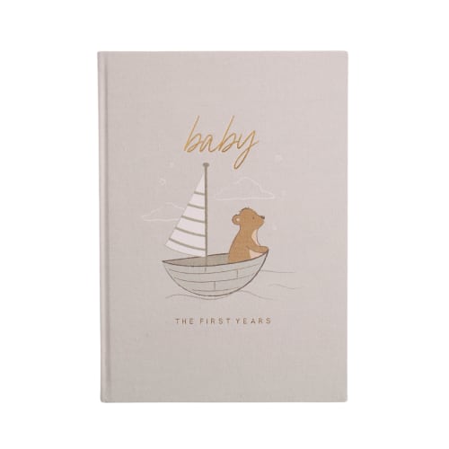 Baby Milestone Book - Bear