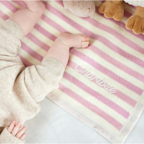 Pink Ladies Mini Blanket