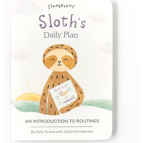 Slumberkins Sloth's Daily Plan: An Introduction to Routines | Promotes Routines | Social Emotional Tools for Ages 0+