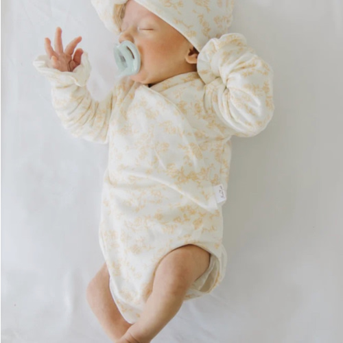 FLUTTER SLEEVE WINGED BODYSUIT