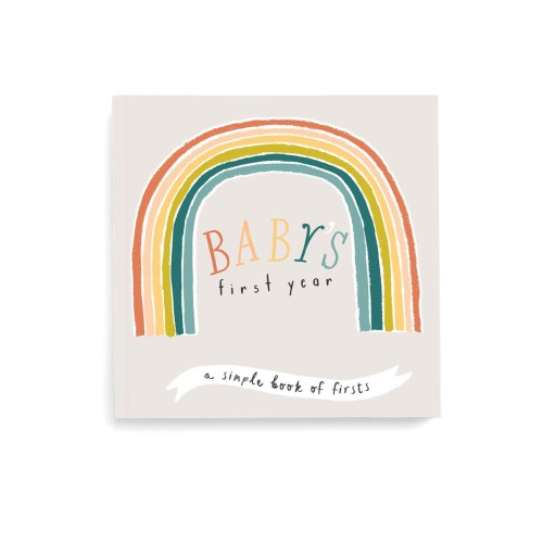 'Baby's First Year' Little Rainbow Memory Book