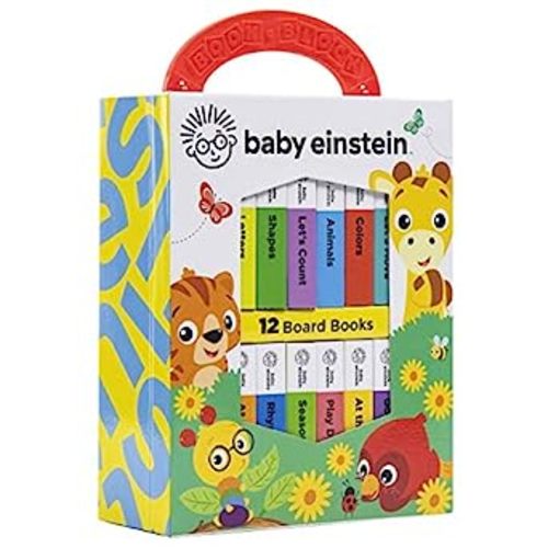 Baby Einstein - My First Library Board Book Block 12-Book Set