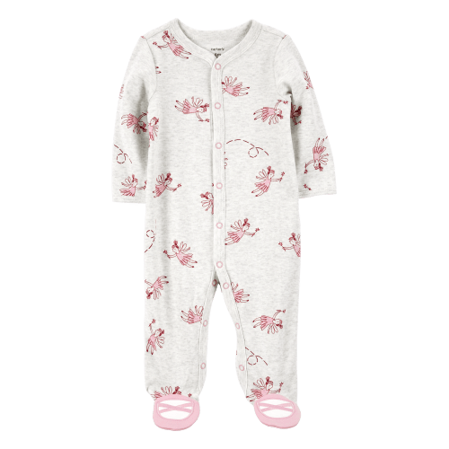 Baby Ballet Snap-Up Cotton Blend Sleep & Play Pajamas - Carter's | Carter's