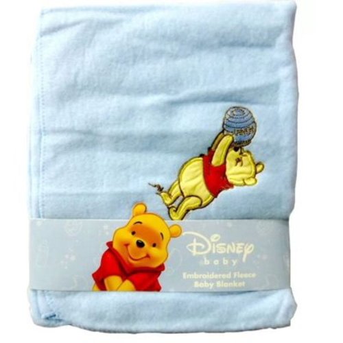Winnie the Pooh Disney Baby Fleece Blanket Blue